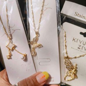 Anti tarnish chain pendants