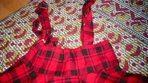 Korean Checks Skirt