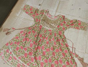 Cotton Gotta Patti Shara Dupatta Set