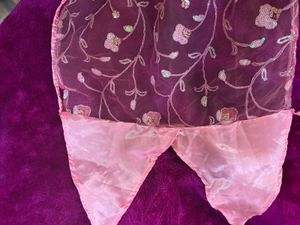 Pink Embroidered y2k top