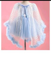 Blue Net Frock