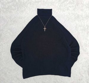 H&M Navy Turtleneck Sweater