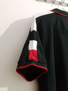 Striped Trim Polo Shirt