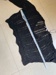 Zara crochet oversized sweater