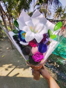 Crochet Multiple Flower 🌺🌹 Bouquet 💐✨