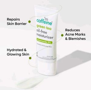MCAFFEINE GREEN TEA OIL FREE MOISTURIZER &amp; FACEWAS
