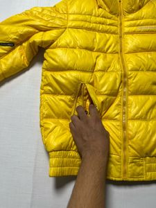 Yellow Puffer Jacket