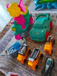 Combo Of Cars, Xylophone Etc