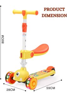 Little Olive Double Deck Scooter