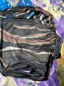 newme mesh shirt top