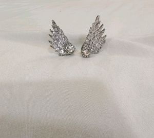 Silver Wings Earrings 🪽