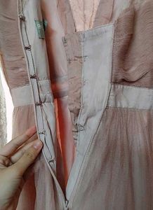Elegant Pink Ethnic Gown