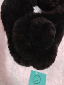 🌸Fuzzy Black Scarf🌸