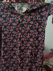 Floral Print Kurta