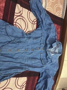 Denim Shirt Dress