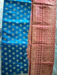 Saree With Blouse Piece