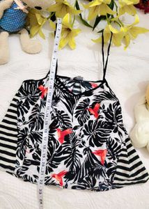 Tropical Print Cami Top