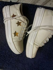Women White Sneakers Basic