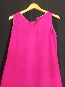 Mohr Pink Printed Kurta(women&#39;s)