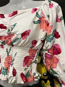 Blossom Breeze Smocked Top