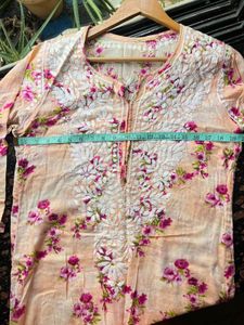 Mul cotton chikankari kurta