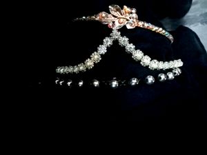 3 Combo Pieces Hair Tiaras