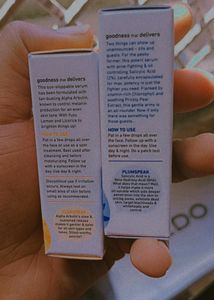 Combo Of Two Plum Serums