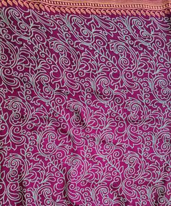 Elegant Purple Saree
