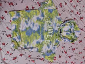 Max Brand Tie-Dye Hoodie Top