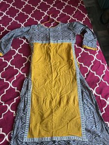 Geometric Print Kurti