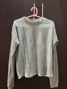 Sage Green Knit Top