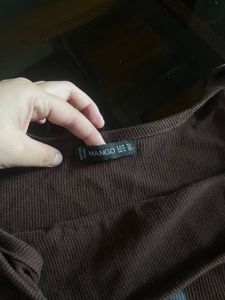 Coffee Brown Tank Top For Girls 🤎