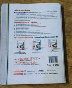 Accountancy Question Bank With Answers Class 12