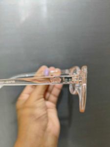 Transparent Unisex Eyeglass Frame
