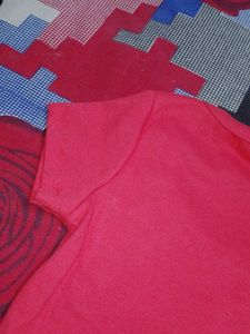 Pink Polo Style T-Shirt