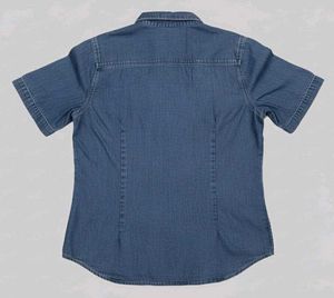 Denim Shirt - Women&#39;s Top