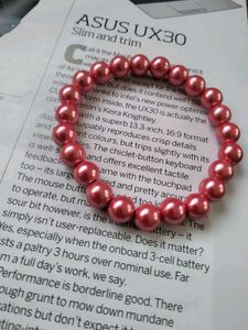 Black Beaded Bracelet