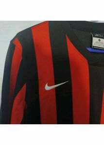 Red &amp; Black Striped Jersey🎽⚽⚽