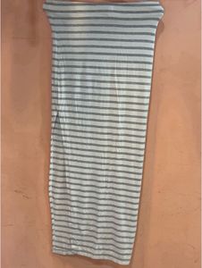 striped pattern skirt
