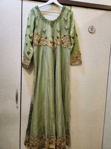 Elegant Designer Gown HEAVY EMBROIDERY