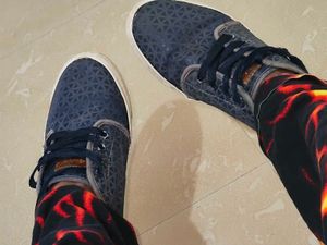 Casual Blue Patterned Sparx Sneakers!!