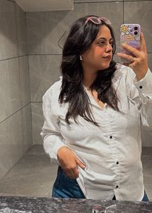 White Button-Down Shirt