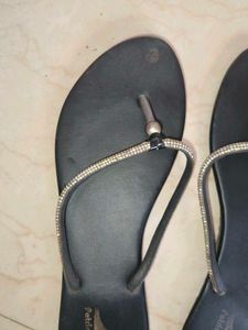 Stylish Black Flip Flops