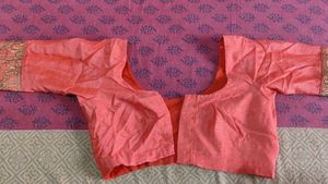 Embroidered Saree With Blouse