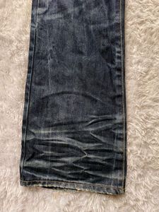 Vintage faded flared jeans