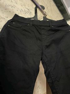 Black Slim fit Denim Pants