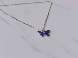 Butterfly Jewellery Set - Locket &amp; Earrings Combo