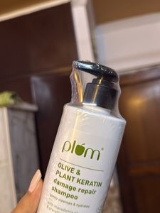 Plum Olive &amp; Plant Keratin Damage Repair Shampoo