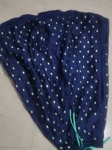 Teal Embroidered Blouse