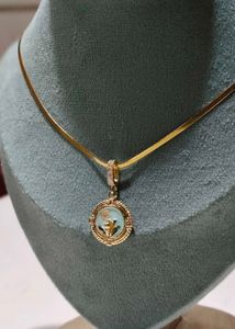 Vintage Tulip Necklace